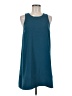 Leith 100% Polyester Solid Teal Casual Dress Size M - photo 1