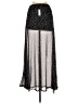 Boohoo Polka Dots Black Casual Skirt Size 8 - photo 2