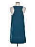 Leith 100% Polyester Solid Teal Casual Dress Size M - photo 2