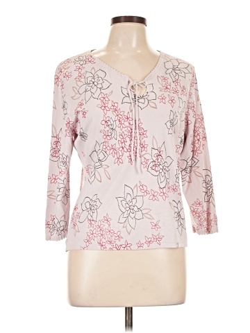 Kate Landry 3/4 Sleeve Blouse (view 1)