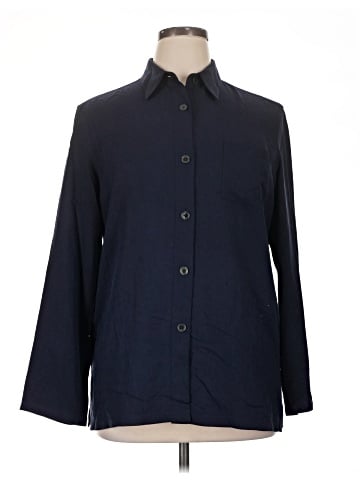 Lauren by Ralph Lauren Long Sleeve Button-Down Shirt (view 1)