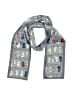 Unbranded 100% Polyester Gray Blue Scarf One size - photo 1