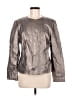 Chico's Metallic Silver Jacket Size Med (1) - photo 1