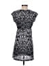 Soma Graphic Gray Casual Dress Size S - photo 2