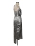 BCBGeneration Metallic Silver Cocktail Dress Size XS - photo 4