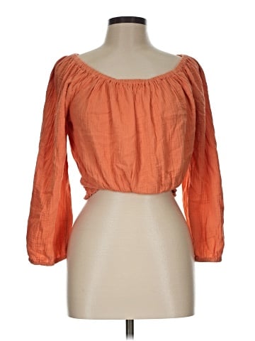 Kensie 3/4 Sleeve Blouse (view 1)
