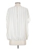 Ann Taylor LOFT 100% Polyester White Sleeveless Blouse Size S - photo 2