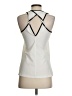 Fabletics 100% Polyester Ivory Tank Top Size XS - photo 2