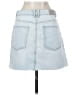 Zara 100% Cotton Blue Denim Skirt Size S - photo 2