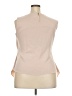 Zara Tan Sleeveless Blouse Size XXL - photo 2