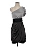 Speechless Gray Cocktail Dress Size S - photo 1
