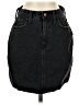 Universal Thread Black Denim Skirt Size 2 - photo 1