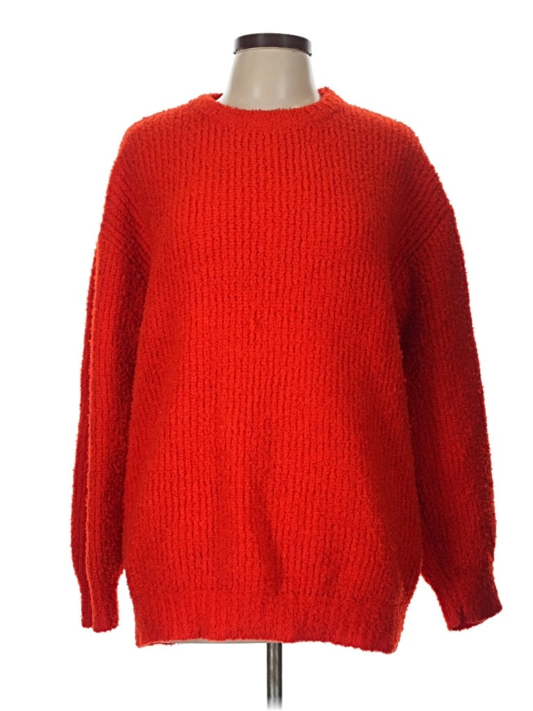 Pre-owned Future Collective Pullover Sweater In Red