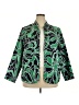 Alfred Dunner 100% Polyester Print Green Jacket Size 18 - photo 1