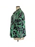 Alfred Dunner 100% Polyester Print Green Jacket Size 18 - photo 5