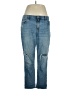 Gap 100% Cotton Hearts Blue Jeans Size 33 waist - photo 1