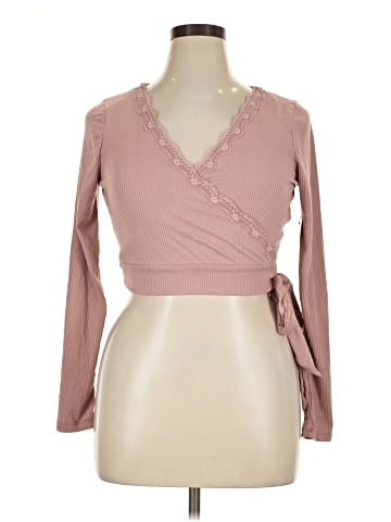 No Comment Long Sleeve Blouse (view 1)