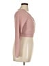 No Comment Pink Long Sleeve Blouse Size XL - photo 4