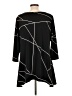 Alfani Graphic Black Casual Dress Size L - photo 2
