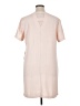 Bobeau Solid Pink Casual Dress Size L - photo 2