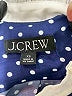 J.Crew Polka Dots Blue Long Sleeve Blouse Size XS - photo 7