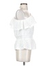 Express 100% Cotton White Sleeveless Top Size S - photo 4
