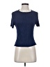 Fashion Blue Short Sleeve Turtleneck Size S - photo 1