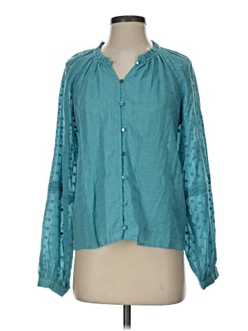 Candace Cameron Bure Long Sleeve Blouse (view 1)