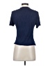 Fashion Blue Short Sleeve Turtleneck Size S - photo 2