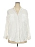 Lou & Grey 100% Lyocell White Jacket Size XXL (estimated) - photo 1