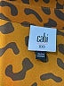 CAbi 100% Polyester Animal Print Brown Short Sleeve Blouse Size XXS - photo 7