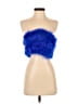 Unbranded 100% Polyester Blue Sleeveless Top Size S - photo 1