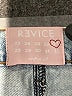 REVICE 100% Cotton Blue Jeans Size 27 waist - photo 7