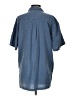 Unbranded 100% Cotton Blue Short Sleeve Button-Down Shirt Size S - photo 2