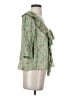 by TiMo 100% Viscose Floral Green 3/4 Sleeve Blouse Size XS - photo 4
