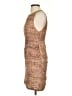 Alice + Olivia Tweed Tan Cocktail Dress One size - photo 5