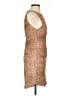 Alice + Olivia Tweed Tan Cocktail Dress One size - photo 4