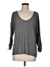 Maurices Gray 3/4 Sleeve Top Size M - photo 1