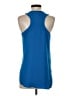 Ann Taylor LOFT 100% Polyester Blue Tank Top Size XS - photo 2