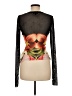 AFRM Graphic Black Long Sleeve Top Size M - photo 2