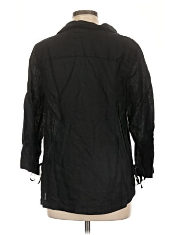Isaac Mizrahi New York 3/4 Sleeve Button-Down Shirt (view 2)