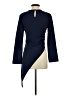 Shein 100% Polyester Blue Long Sleeve Top Size 4 - photo 2