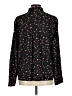CAbi 100% Polyester Print Black Long Sleeve Blouse Size M - photo 2