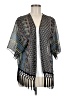 LA Hearts 100% Polyester Gray Kimono One size - photo 1