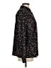 CAbi 100% Polyester Print Black Long Sleeve Blouse Size M - photo 4