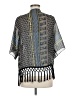 LA Hearts 100% Polyester Gray Kimono One size - photo 2
