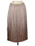 Pleione Metallic Tan Formal Skirt Size L - photo 1