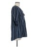 Ellen Tracy Blue 3/4 Sleeve Blouse Size M - photo 4