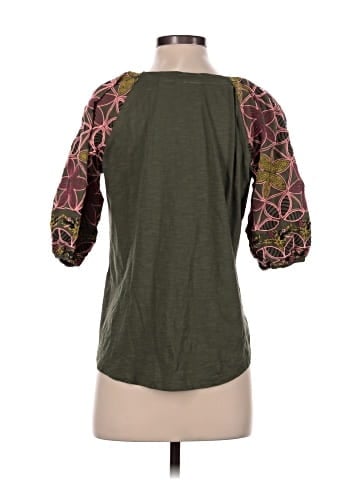 Maeve by Anthropologie 3/4 Sleeve Top (view 2)