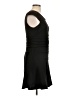 Jennifer Lopez Solid Black Cocktail Dress Size 10 - photo 4